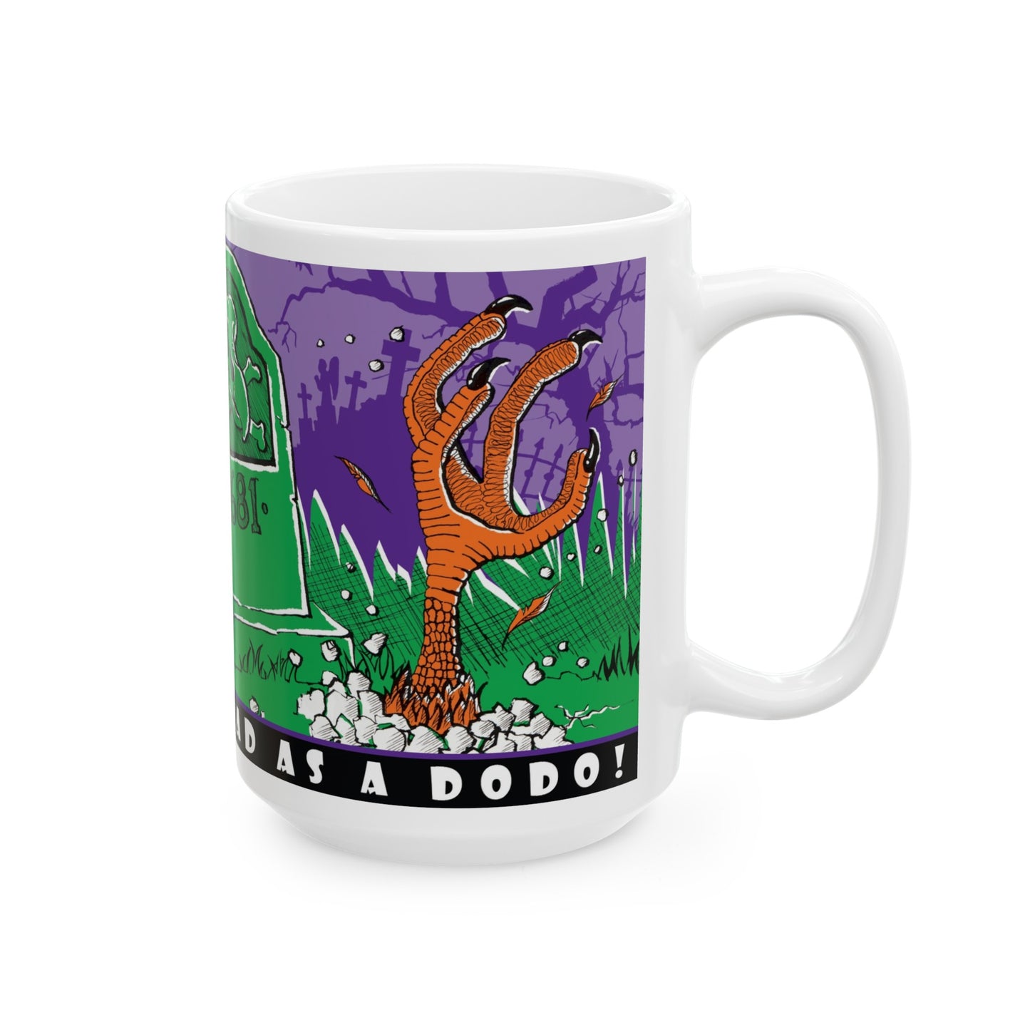 Return of the Dodo Ceramic Mug, (11oz, 15oz)