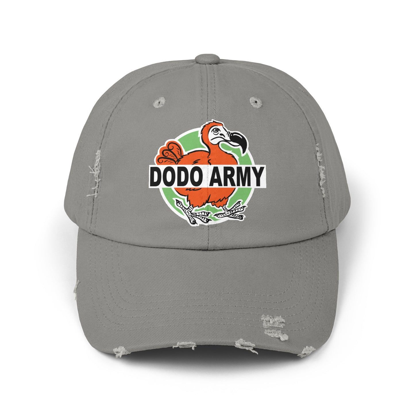 Unisex Distressed Dodo Army Official Cap