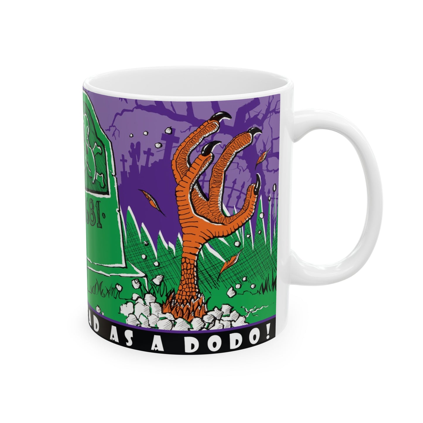 Return of the Dodo Ceramic Mug, (11oz, 15oz)