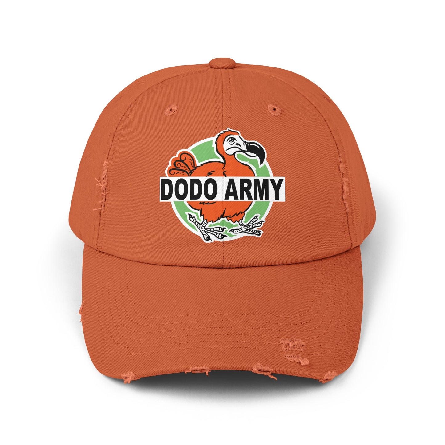 Unisex Distressed Dodo Army Official Cap