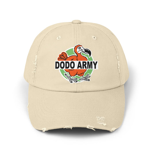 Unisex Distressed Dodo Army Official Cap